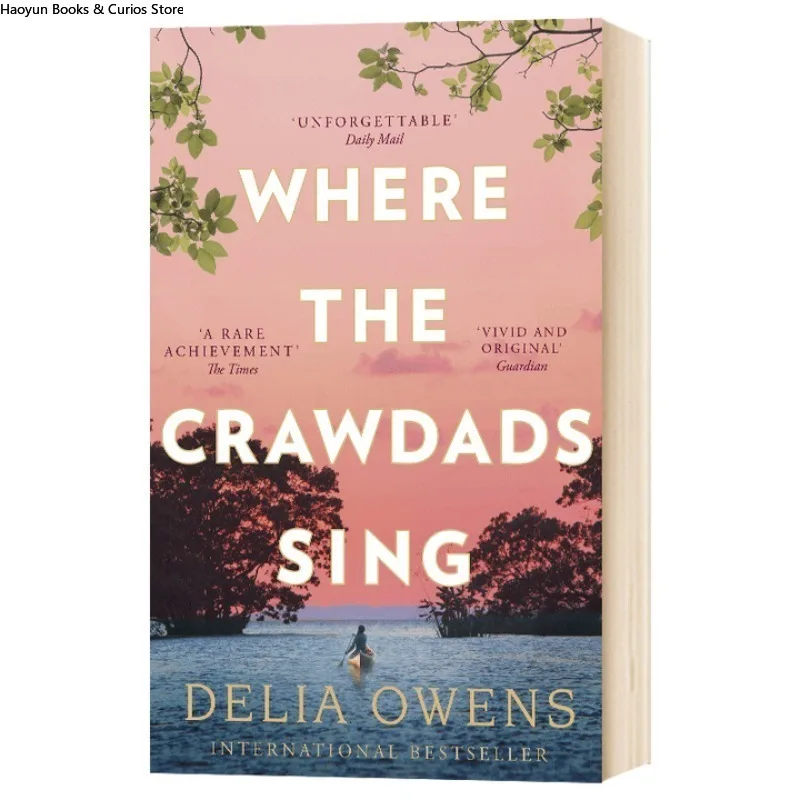 

English version novel、Where the Crawdads Sing Delia Owen 、Cover may change. Actual item prevails. Delia Owens