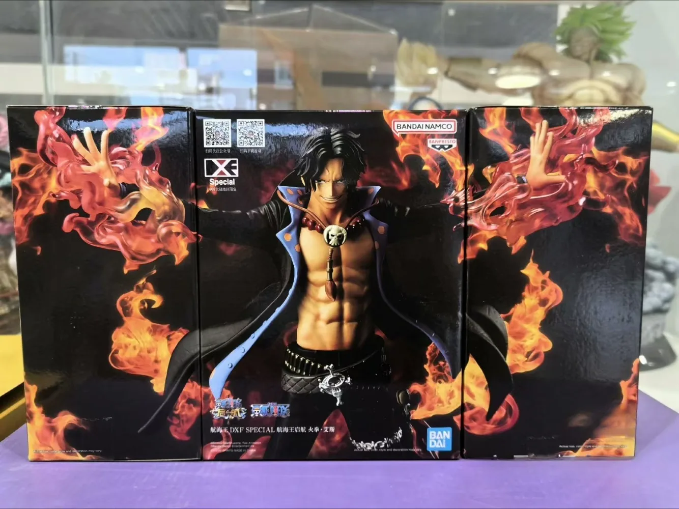

В наличии оригинальные BANDAI Banpresto One Piece DXF SPECIAL Portgas·D· Ace 18 см ПВХ аниме фигурки модель игрушки орнамент подарки