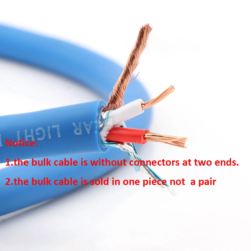 HIFI Analogue Cable X416 Carda Clear Light Interconnect Cable For CD Player AMP Audio RCA Cable with Gold Plated RCA Connector