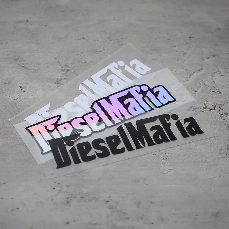 

1 шт. многоцветная автомобильная наклейка «Дизельная мафия», уникальный автоаксессуар для персонализации автомобиля