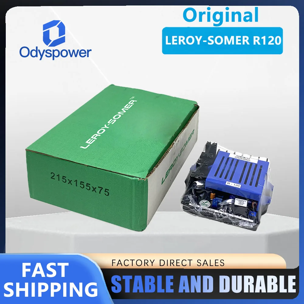 

Оригинальный генератор R120 AVR, автоматический регулятор напряжения, плата управления стабилизатором, детали генератора Leroy Somer R-120 AVR