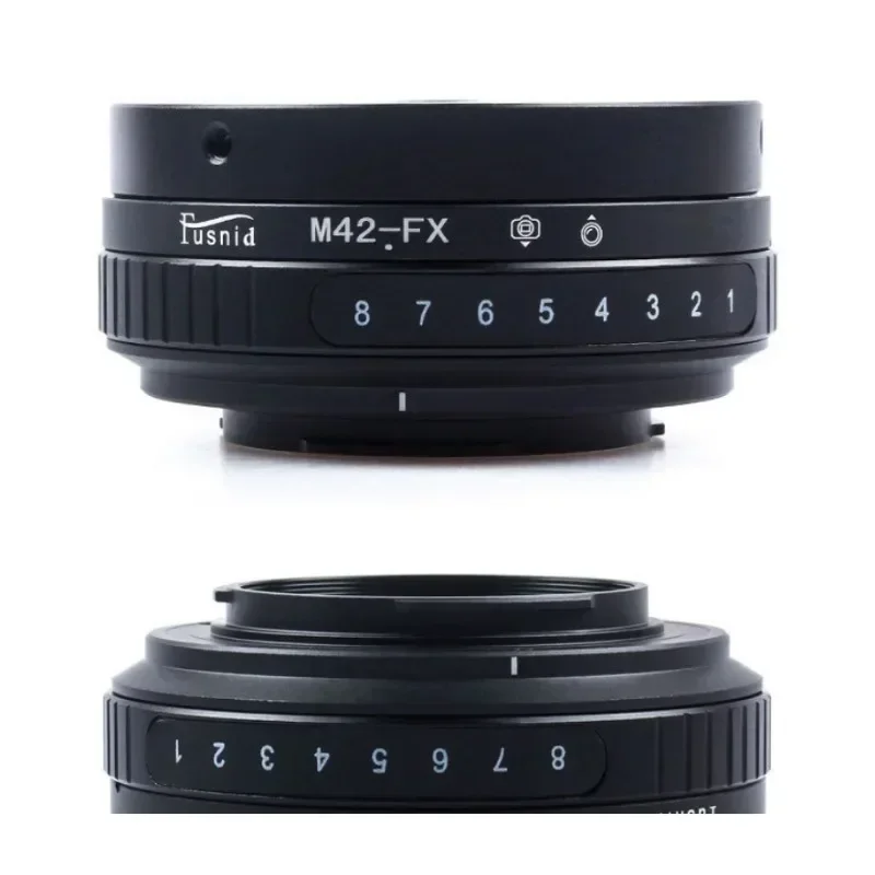 

M42-FX Tilt Shift Adapter Ring for M42 Mount Lens to for Fujifilm X FX X-T2 X-T1 XM1 XH1 XE2 XE1 360