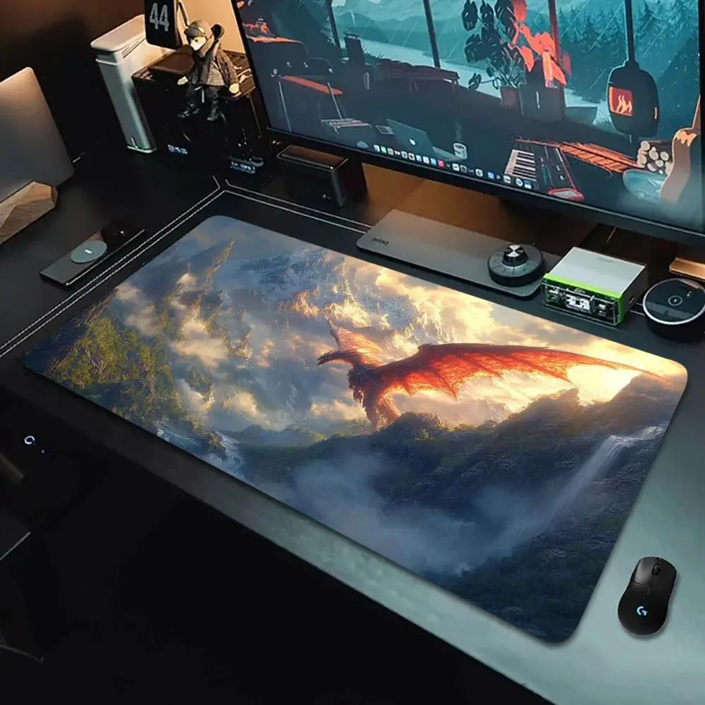 

Landscape mousepad rubber anti-slip PC accessory HD printing suitable for gamers and professionals high quality