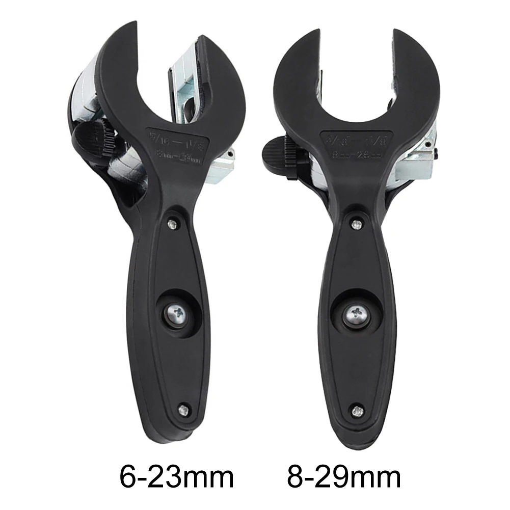 2pcs Ratchet Tube Pipe Cutter 6-23mm 8-29mm For Copper Aluminum Stainless Steel Tubing Cutting Hand Tool Kit