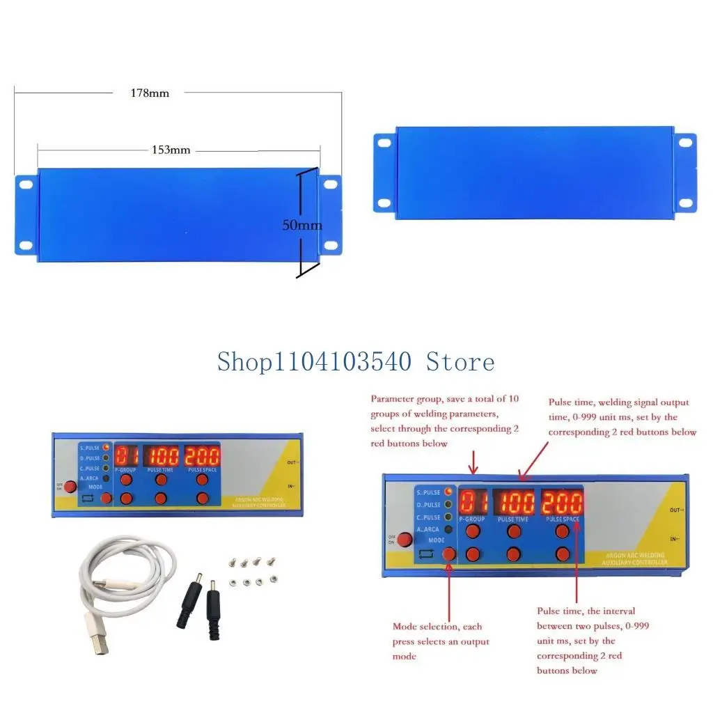 

02DC Welding Machine Controller Sheet Spots Argon Welding Imitation-Lasers