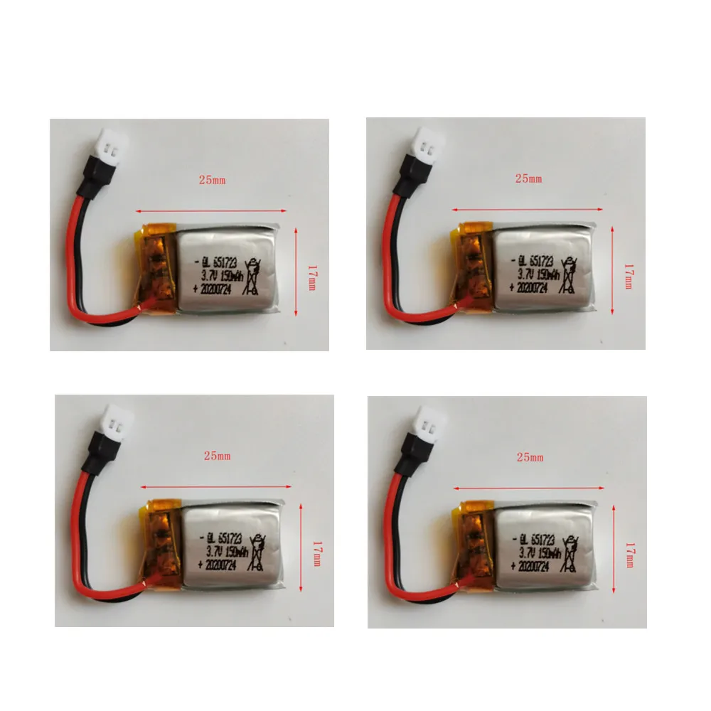 Batterie d'avion FX620 RC 3.7v 150mAh/lame d'hélice/train d'atterrissage/récepteur/utilisation pour les pièces FX620 FX635