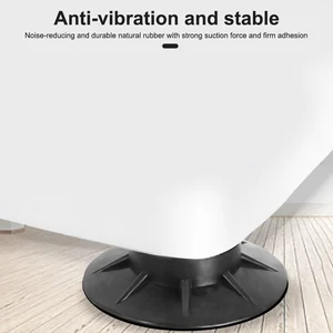 4 PCs Anti -Vibration Füße Gummi Kissen Slipstop Stille Skid -Skid -Raiser -Waschmaschinen Smoxters 10 Support für Waschmaschine für Hauptverkaufsmaschinen - №6