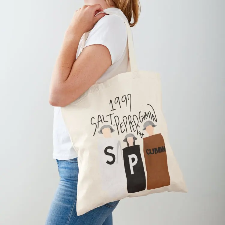 

How I Met Your Mother - Salt, pepper and cumin Tote Bag Canvas bag foldable reusable bag custom tote