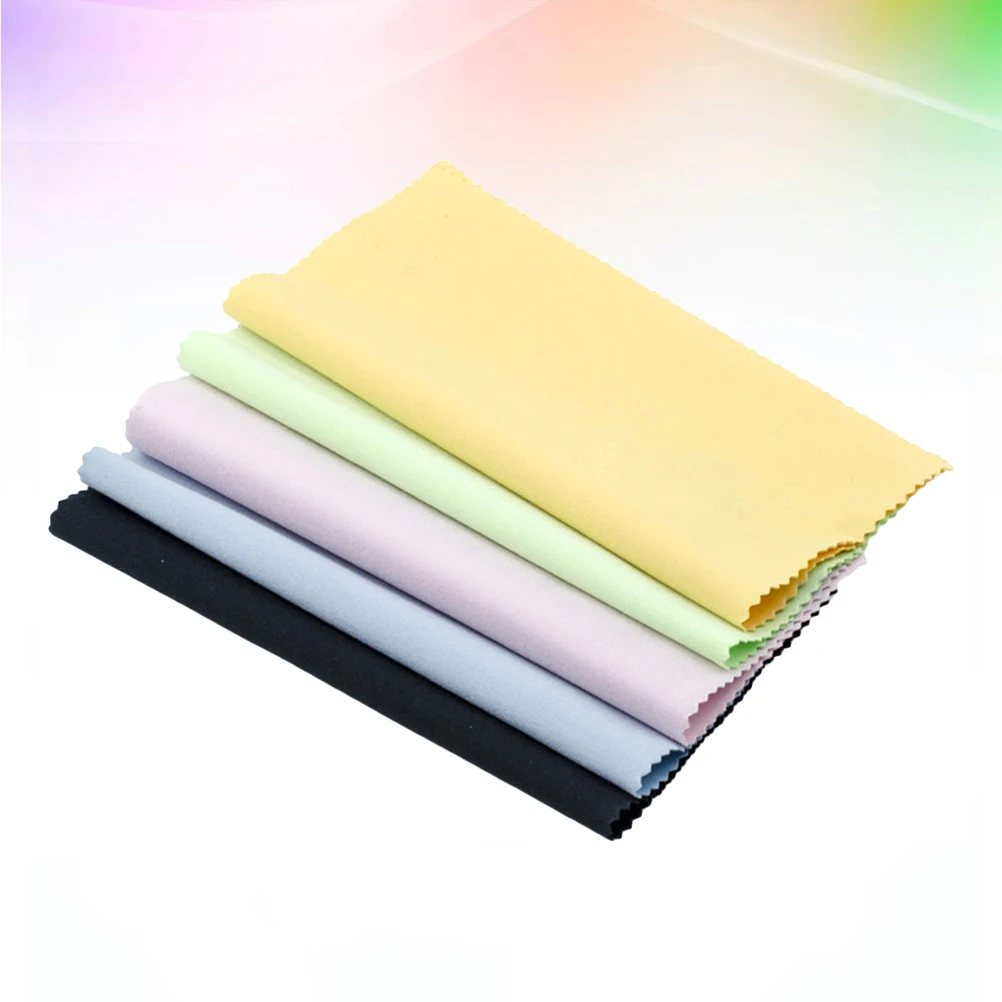 

10pcs Microfiber Cleaning Cloth Super Removal Phone Screen Tablet Glasses Optics Scratches Free Reusable