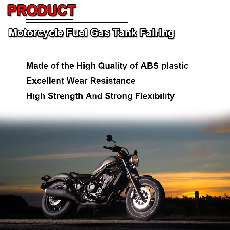 CMX 250 300 500 Motorcycle Accessories Oil Fuel Cover Fit For HONDA Rebel CMX250 CMX300 CMX500 2017-2024 Fuel Gas Tank Fairings