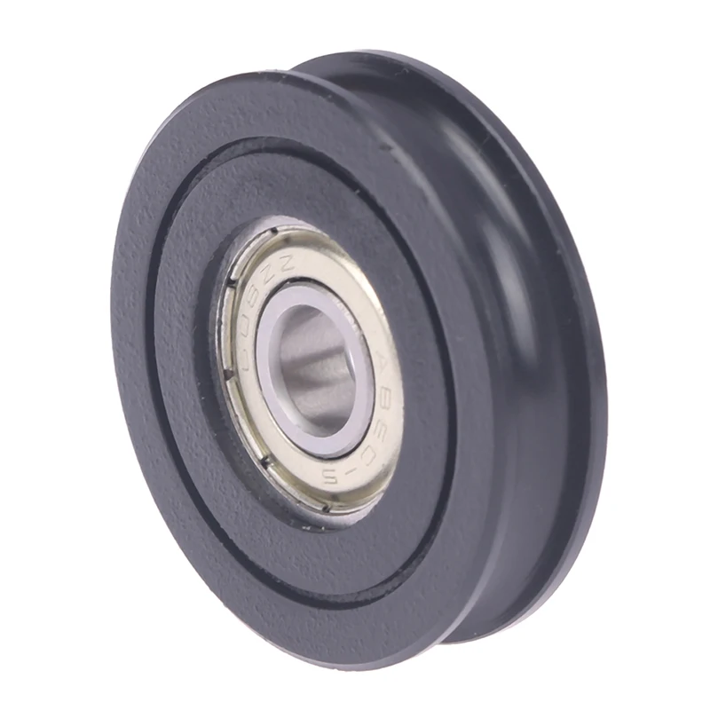 POM 8x40x10MM U Type Groove Ball Bearing Wheel Pulley Roller 608ZZ Delrin Wheel