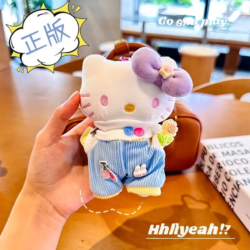 ตุ๊กตาจี้ Hello Kitty ของแท้พร้อมแท็ก ตุ๊กตาขนนุ่มน่ารัก พวงกุญแจของขวัญ