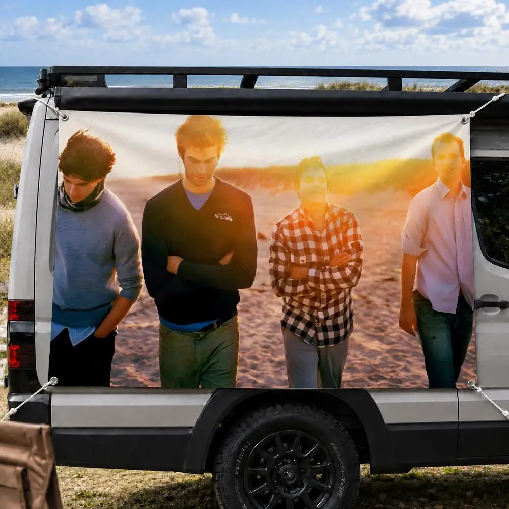 Vampire Weekend Indie Rock Band Flags Decorative Banners Suitable For Outdoor Camping Family Parties And Garden Walls Gift