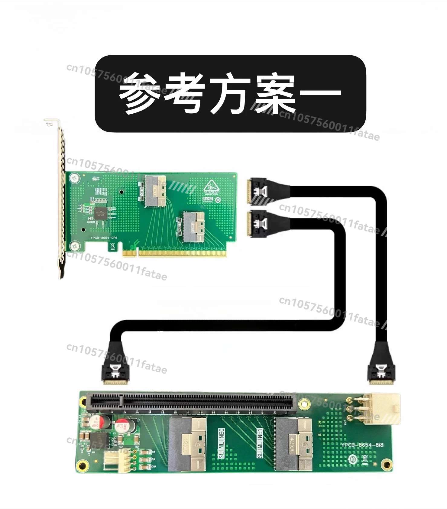 PCIe4.0 3.0 graphics card network interface card capture card sound  external, extended, extended 8654 adapter baseplate
