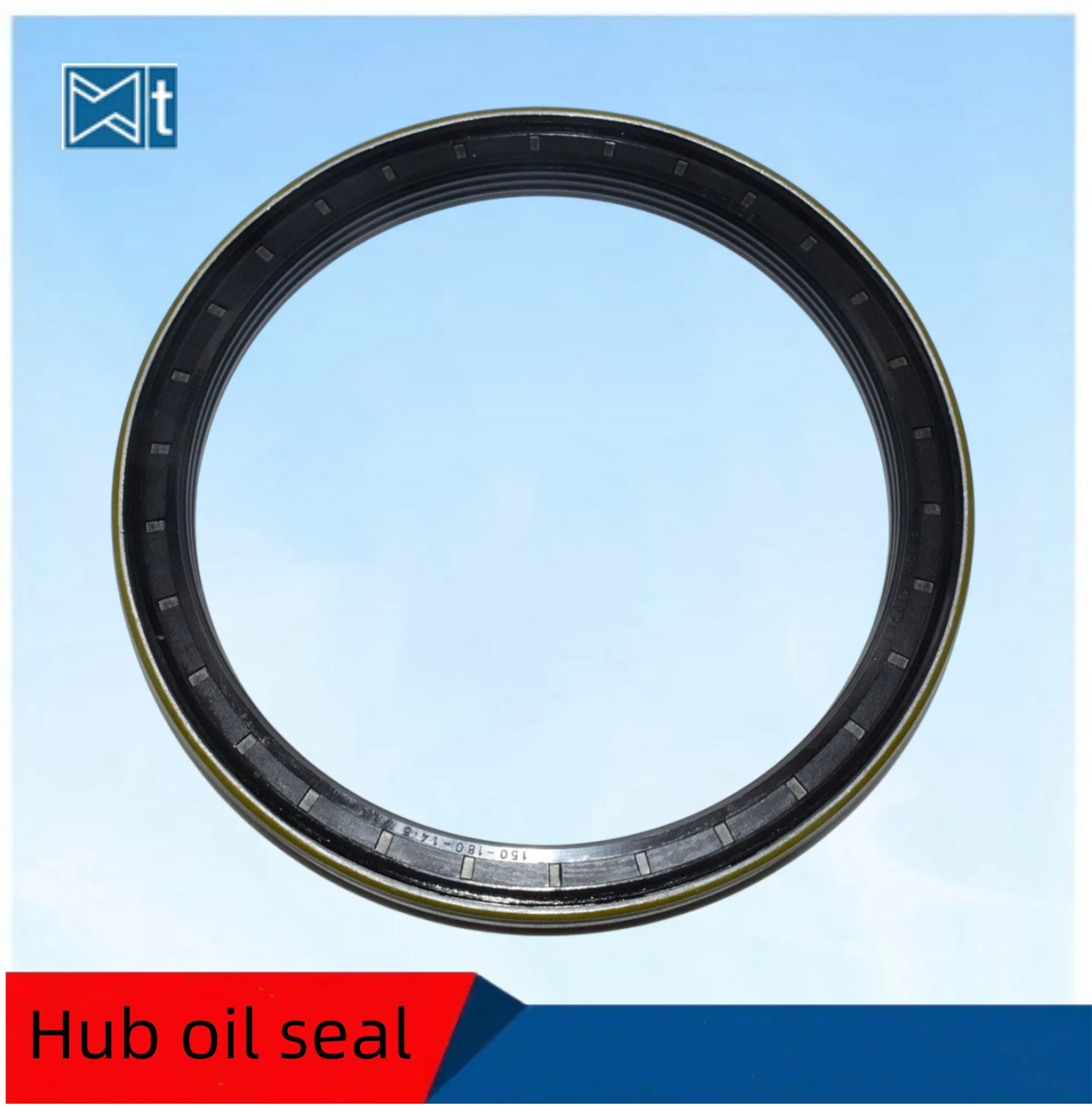 Box type oil seal FKM+NBR150 * 180 * 14.5/16mm RWDR CASSETTE-2 12016394B Engineering machinery seal shaft oil seal ISO 9001:2008