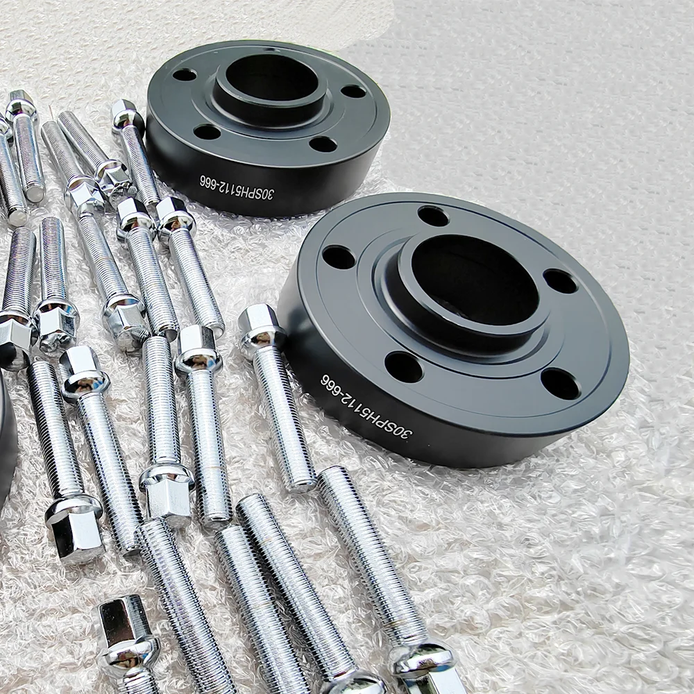 

2pcs 30mm 5x112 66.6 wheel spacer For Mercedes Benz W215 W216 CL Class|10pcs 14x1.5 ball type bolts wheel spacers wheel adapters