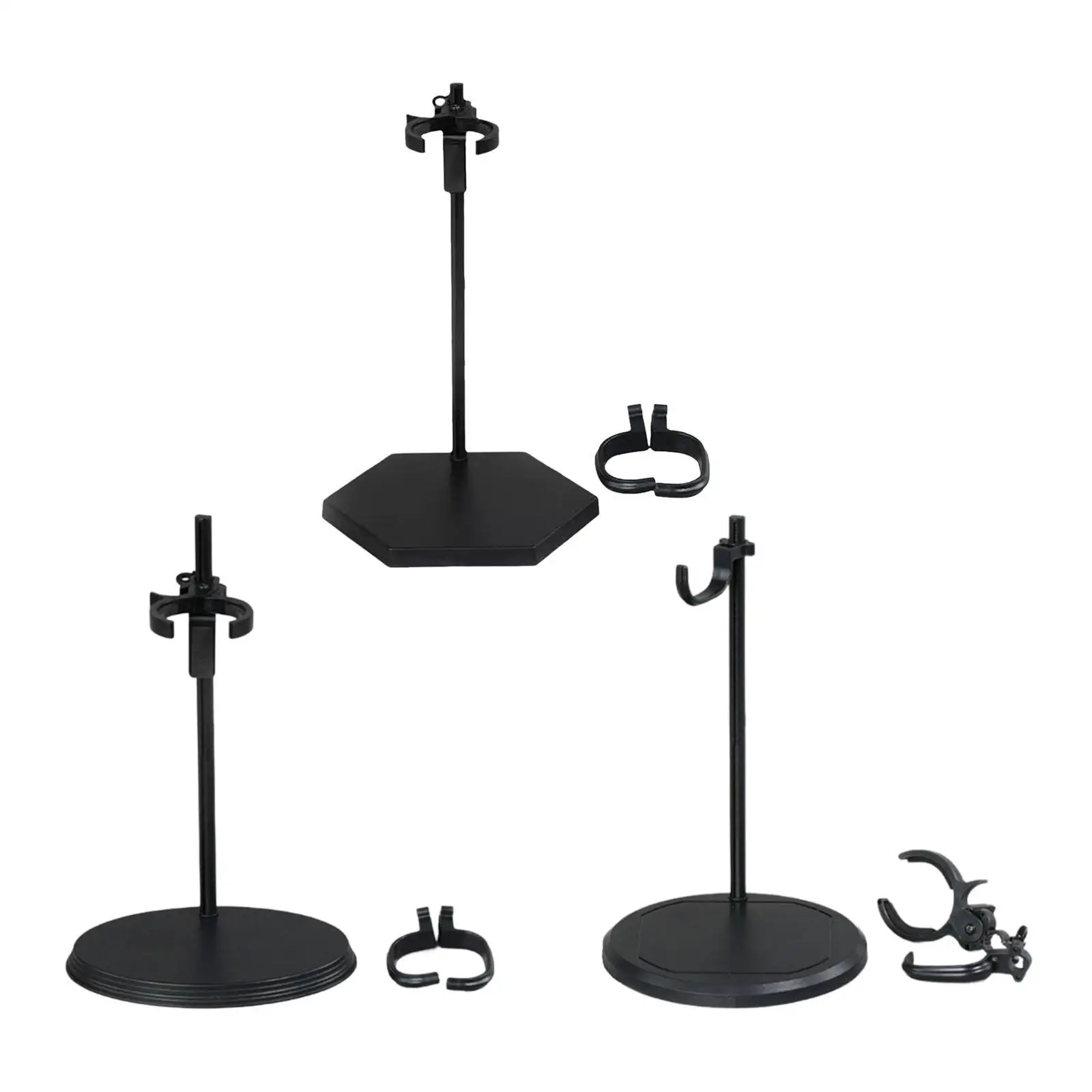 Présentoir de figurines d'action 1/6, présentoir de poupée, Base Stable, réglable, Support de modèle de poupée pour figurines de collection