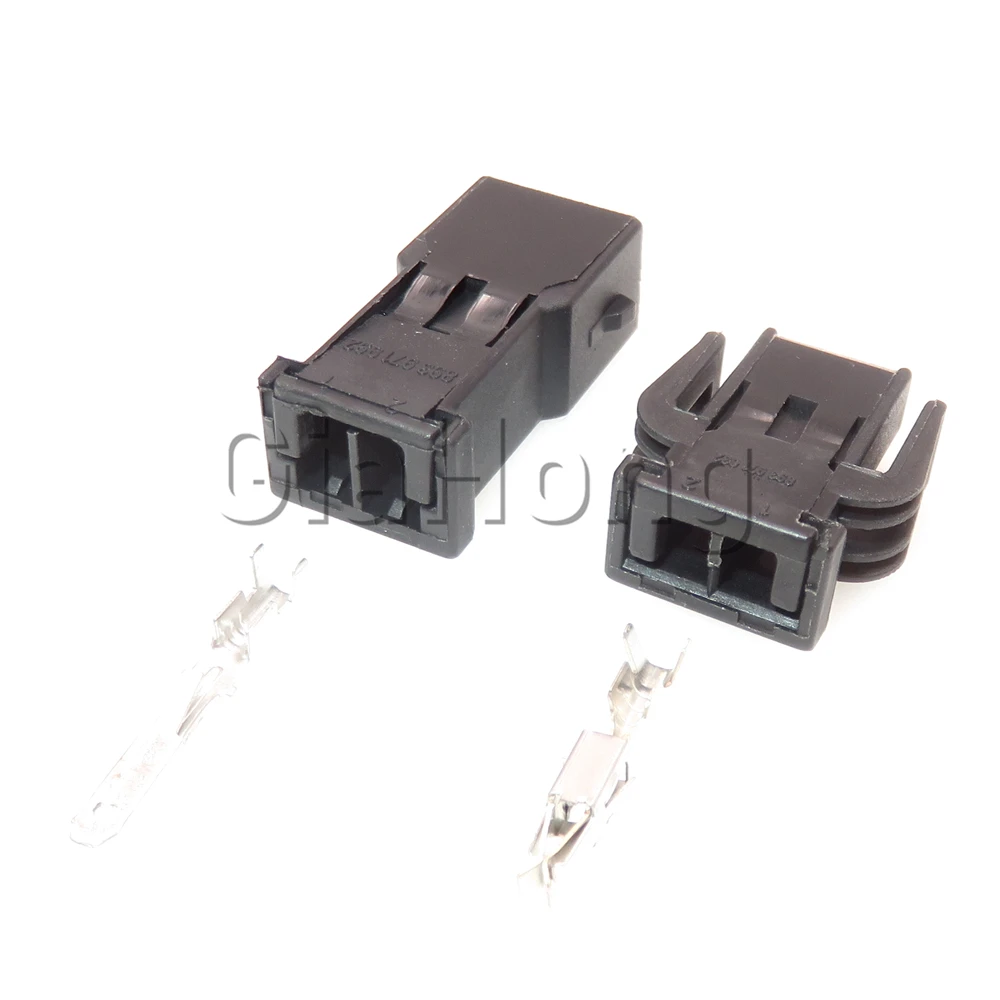 1 Set 2 Ways 893971632 AC Assembly Car Door Light Electrical Wire Cable Socket 893971992 Auto ABS Sensor Unsealed Connector