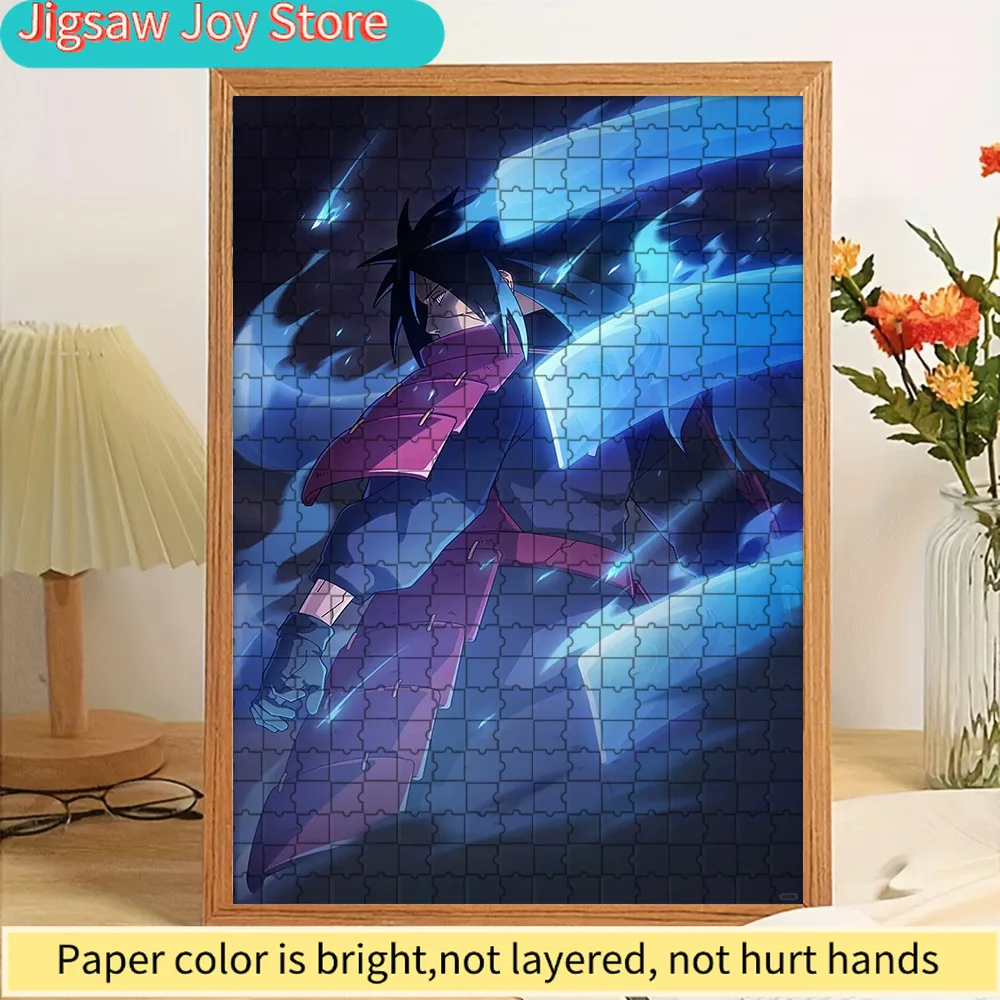 

Anime Naruto Madara Uchiha Susanoo Epic Battle Scene Paper Puzzle, Premium Thick Paper Material, High Definition Vivid Printing,