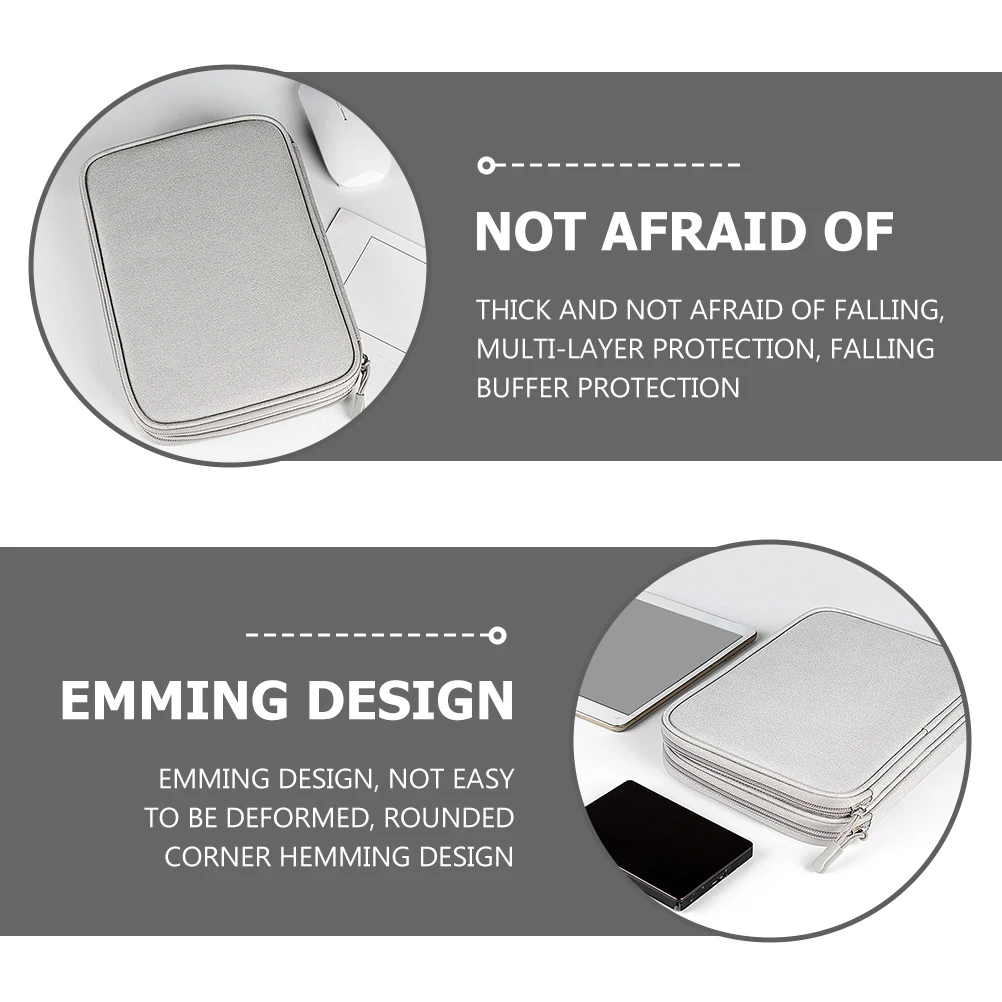 

Waterproof Cable Bag Portable Bag Digital Storage Case For Data Cables Earphone Organizer Durable