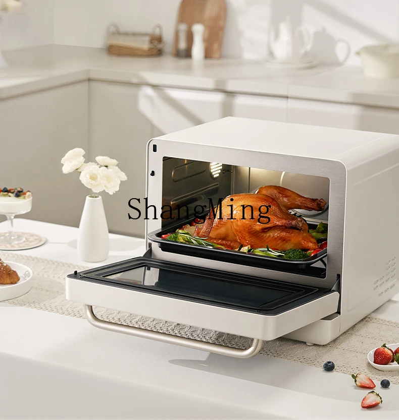 

LXY micro-steaming, baking, frying and stewing machine household small four-in-one microwave oven