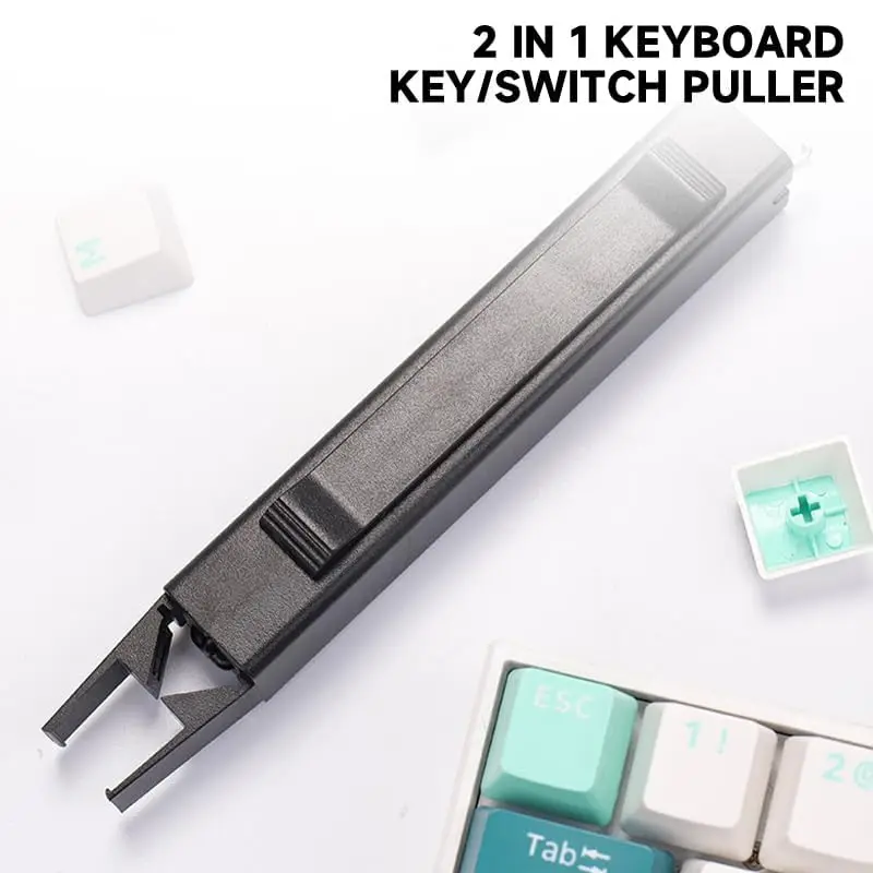 

2 in 1 Keycap Puller Switch Puller Keys Removal Tool for Hot-Swap Mechanical Keyboards Switch Puller Key Remover Tool