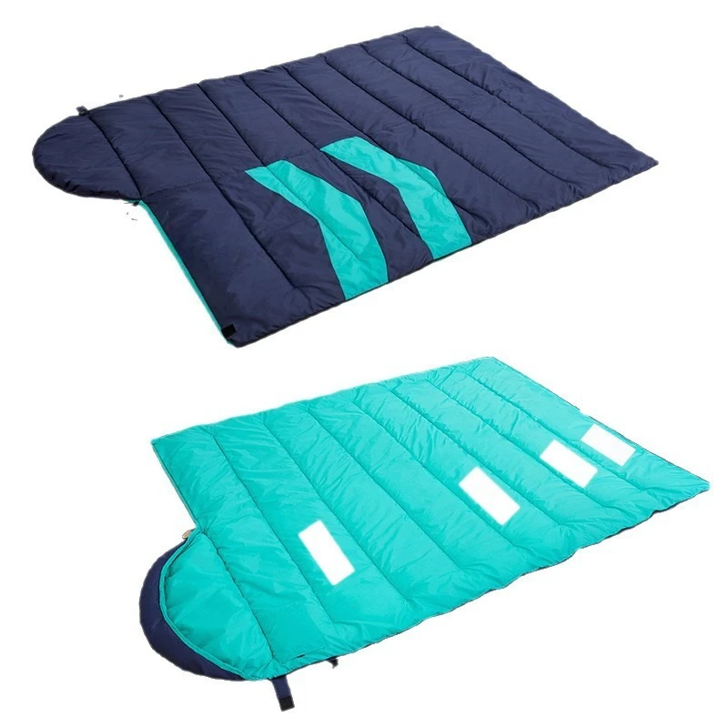 

Camping outdoor camping heating sleeping bag outdoor anti-splashing water winter electric heating sleeping bag widened