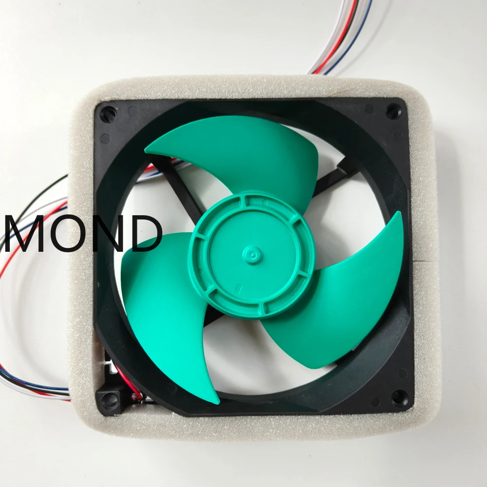 12539JH-15L-BU Refrigerator Cooling Fan NMB NMB-MAT for Haier Panasonic Meiji Refrigerator Fan DC15V 0.24A 12cm 13*13*2Cm