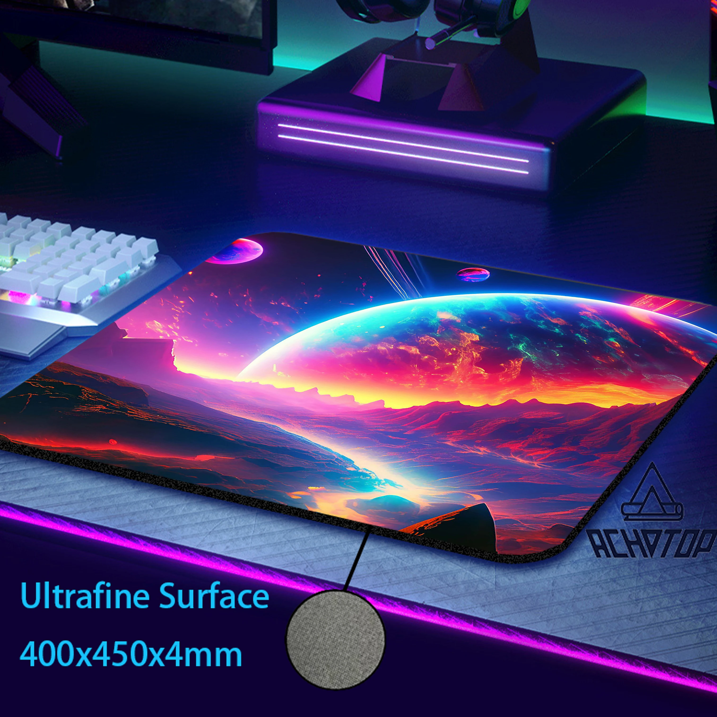 

E-sports Galaxy Mouse Pad Gaming Laptops Mousepad Gamer Carpet Keyboard Mat Desk Protector Ultrafine Surface Mouse Pads