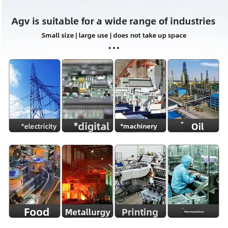 Handling trolley, logistics and warehousing latent intelligent transportation robot, unmanned automatic agv forklift view 2