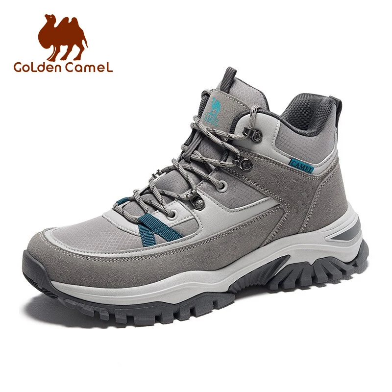 GOLDEN CAMEL Outdoor Men's Shoes Winter Hiking Boots Non-slip Wear-resistant High-top Trekking Shoes for Men 2023 Autumn New