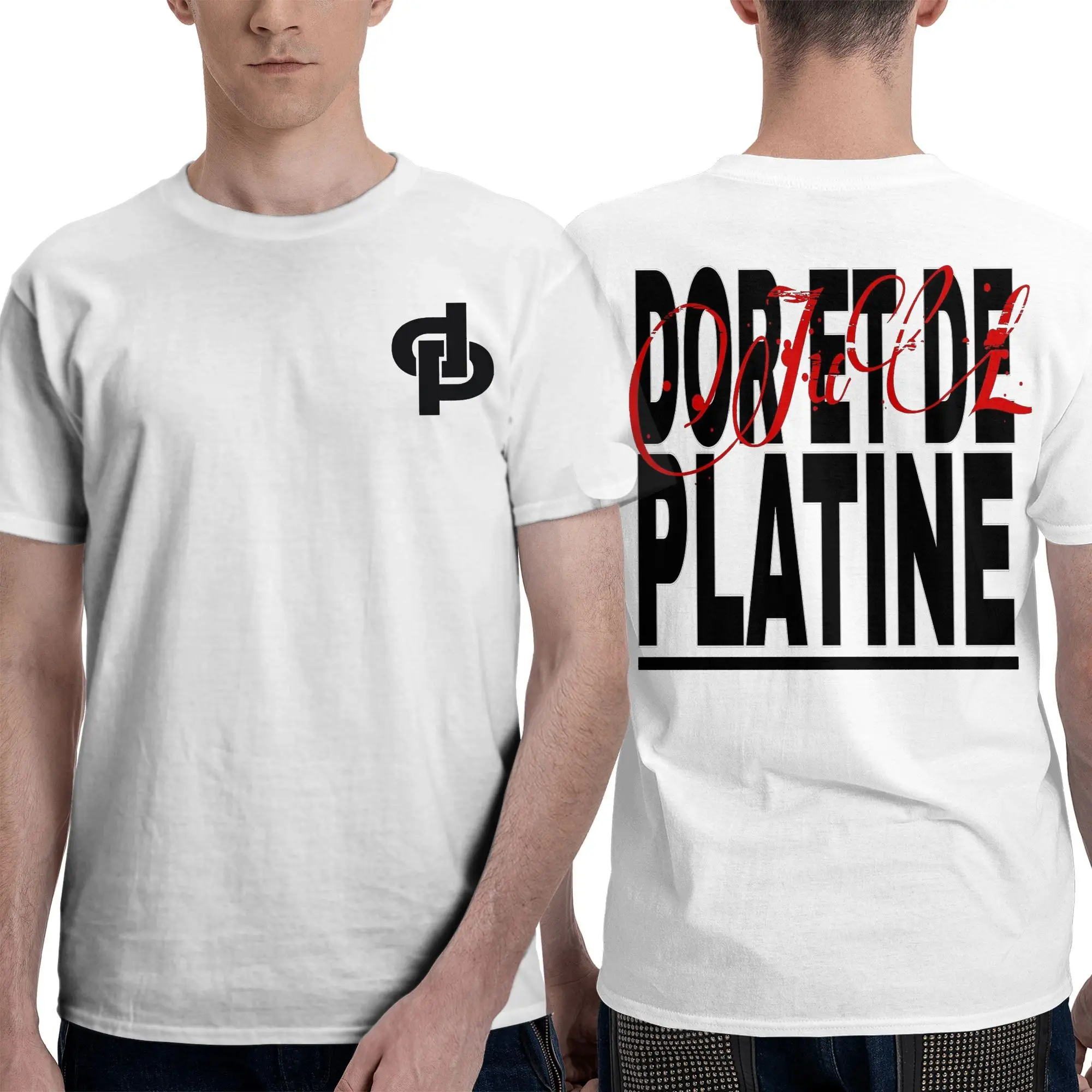 Maillot Jul T 셔츠 여름 클래식 티셔츠 코튼 트렌드 Tshirt 남성용 반팔 프린트 탑 티셔츠