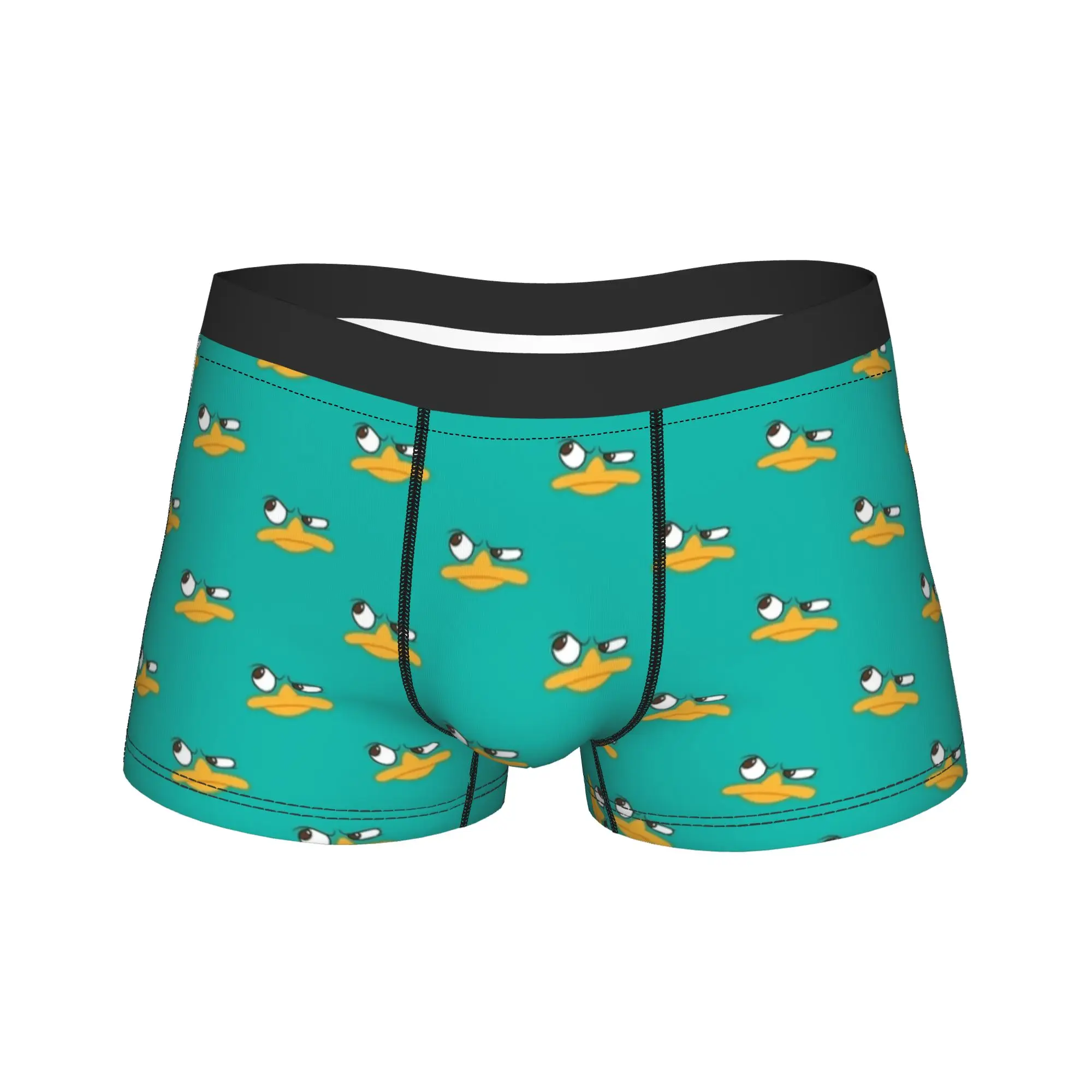 

Perry the Platapus забавное нижнее белье с животными, мужские шорты, удобные шорты-боксеры, модные таможенные трусики большого размера