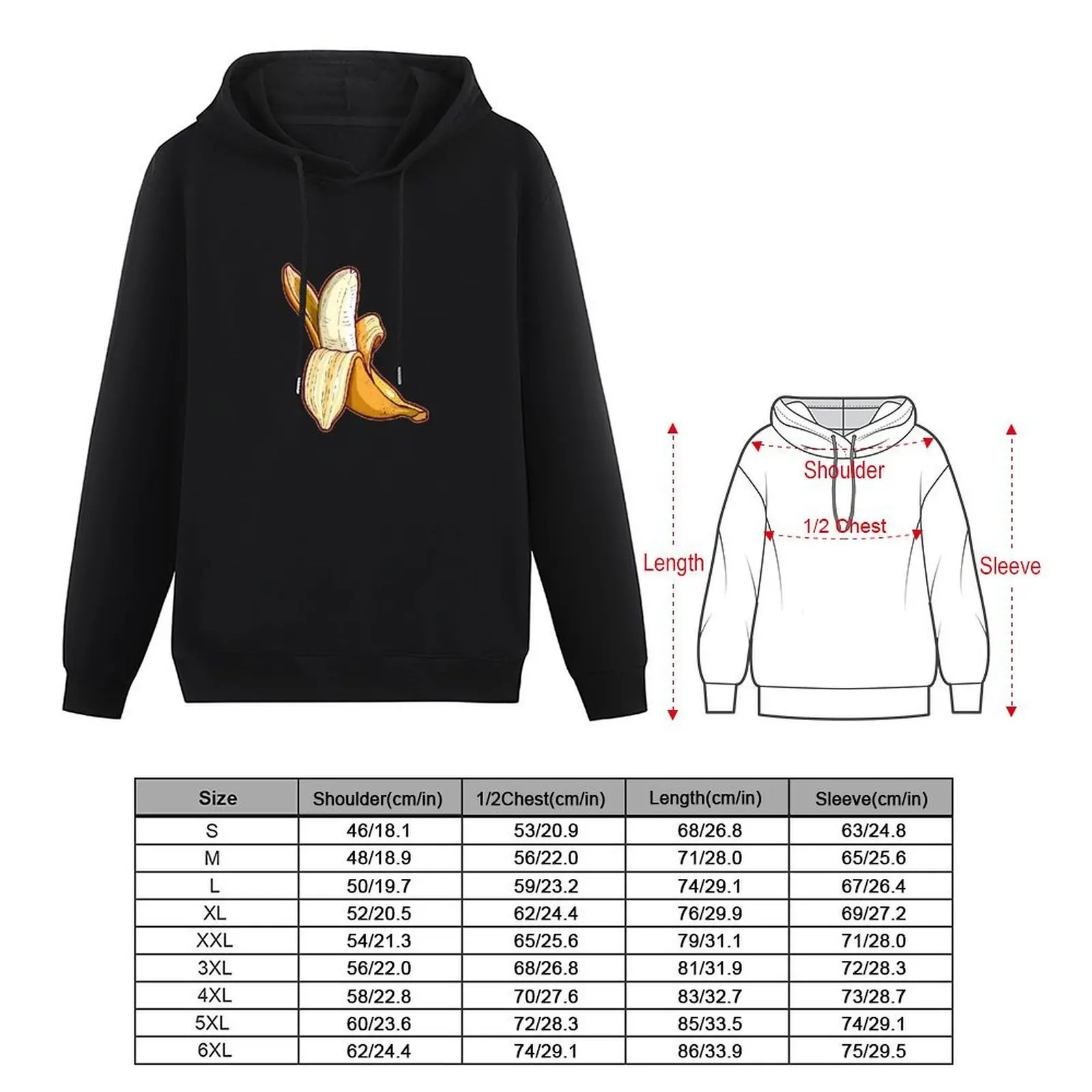 Yellow banana dream. Hoodie hooded shirt male clothes autumn mens clothes mens hoodies