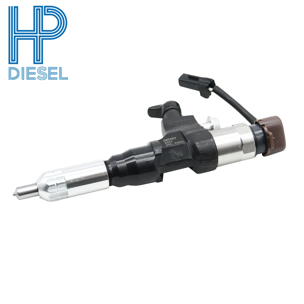 6pcs/lot Common Rail Diesel Fuel Injector 095000-6353, for Denso, injection system part,for Nozzle DLLA155P848/control valve 10#