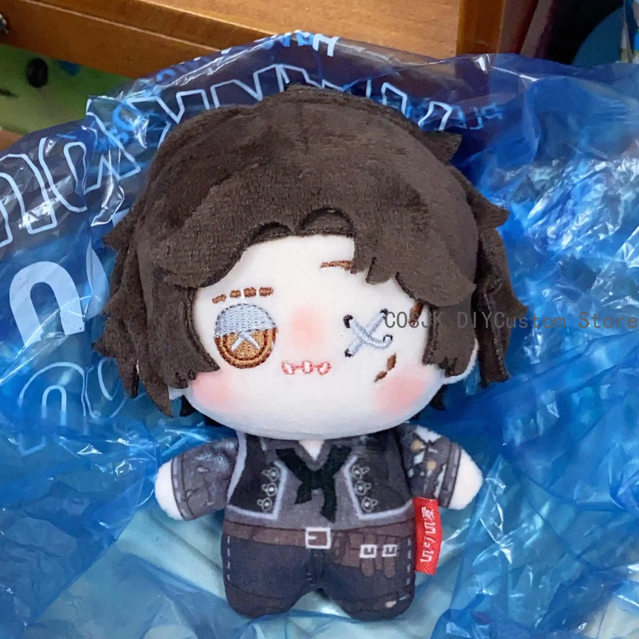 Matthias czernin identidade v10cm anime bonitounu corpo mini pingente de pelúcia chaveiro plushie saco enforcamentos mascote presentes de natal