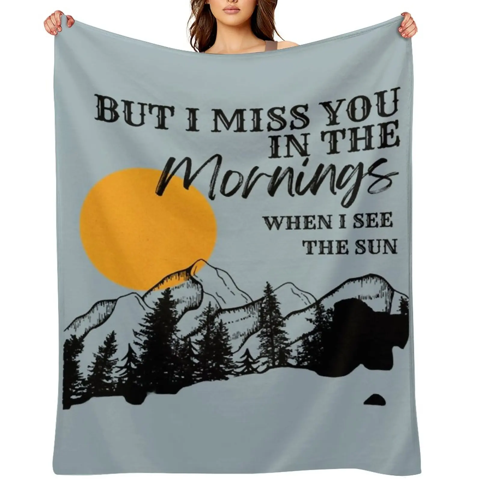 

Something in the Orange Throw Blanket Decorative Beds Polar Flannels Blankets