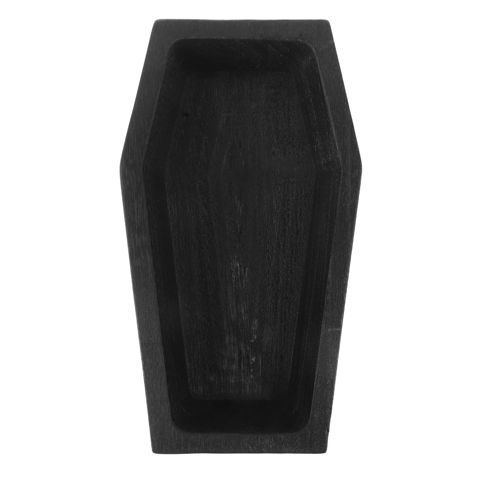 

Coffin Shaped Wooden Tray Halloween Decor Rustic Serving Platter for Fruits Snacks Appetizers Party Charcuterie Board