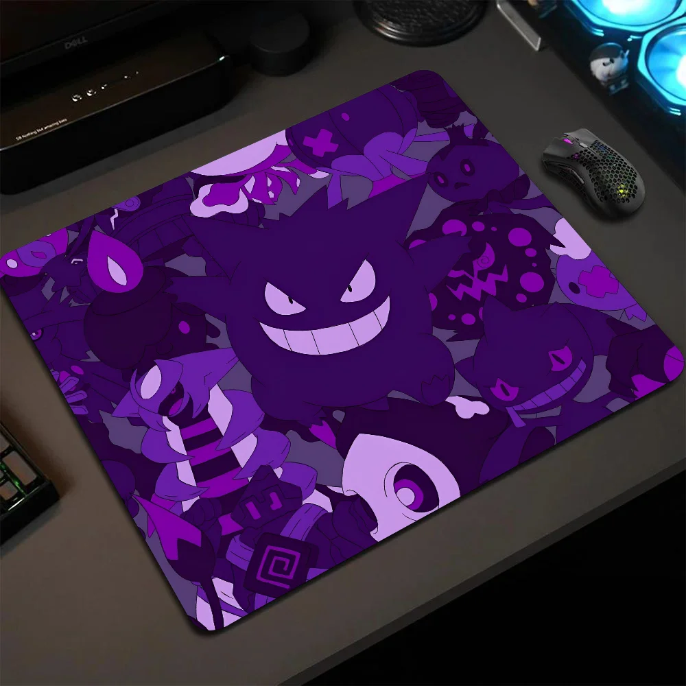 

P-Pokemon-Gengar Grande Mousepad Small LockEdge Mouse Pad For Gamers Computer Desk Pad Anti-slip Rubber