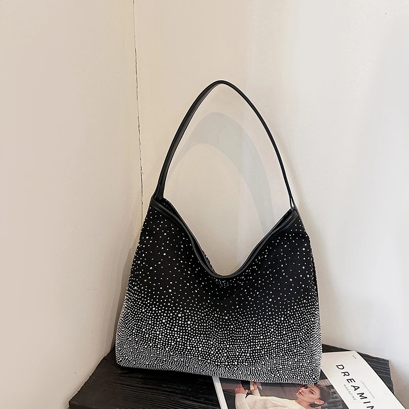 Bling Hasp Exquisite Shoulder Bags Autumn/winter New Luxurious Women's Bags 2025 Fashion CHAINS Banquet Women's Handbags