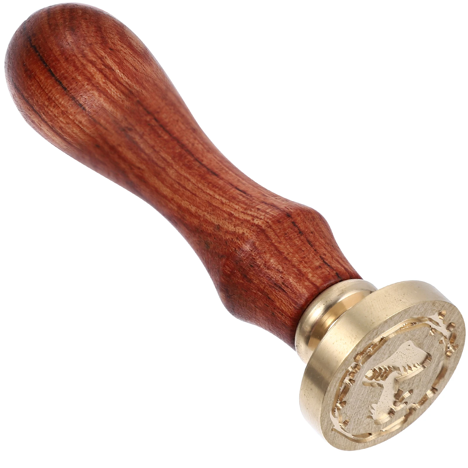 

Retro Sealing Mushroom Moon Pattern Alloy Wood DIY Embossing Letter Craft Elegant Gift Idea Birthday Party