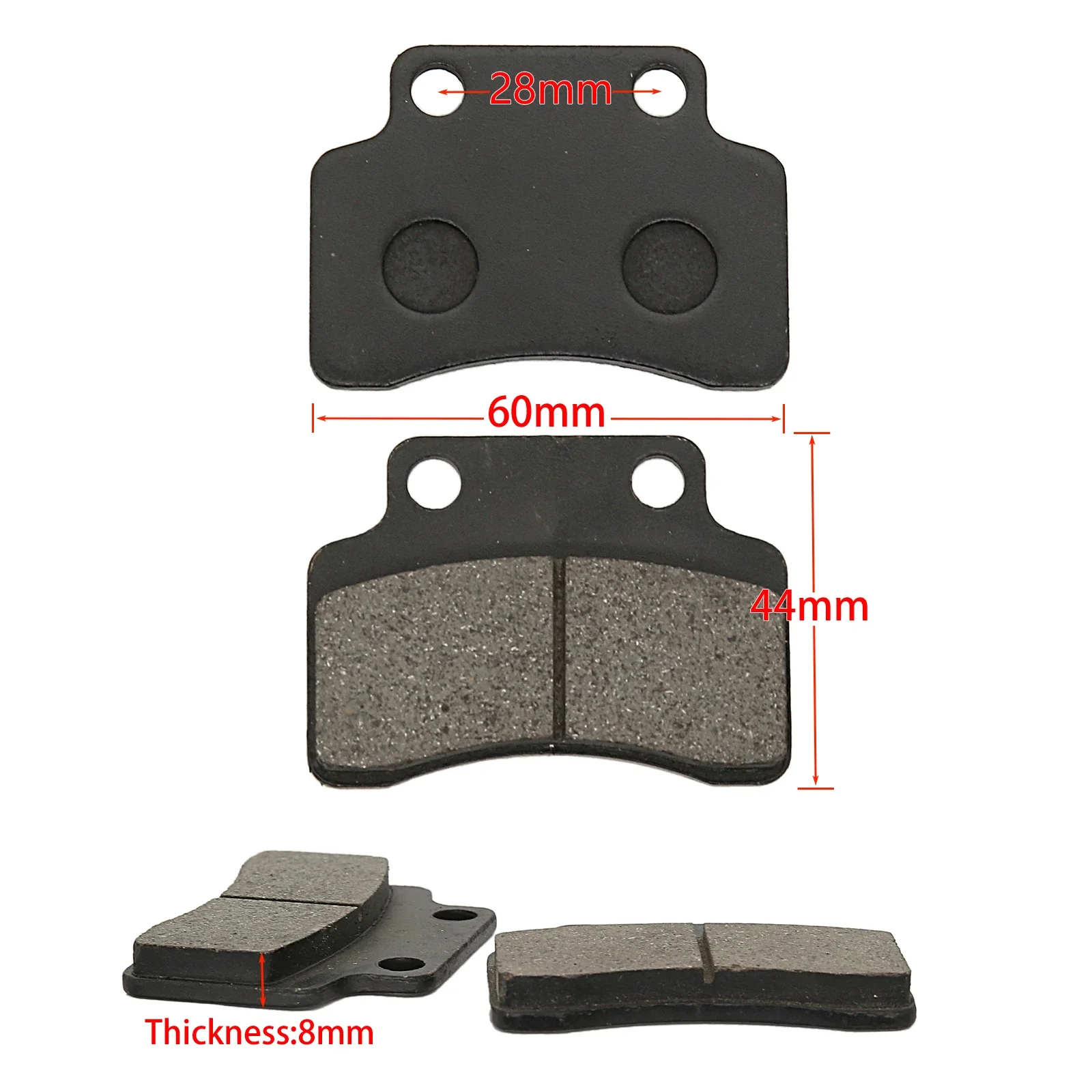 USERX Motorcycle disc brake pad Brakes Front Rear Disc Brake Pads For GY6 125 SFA235