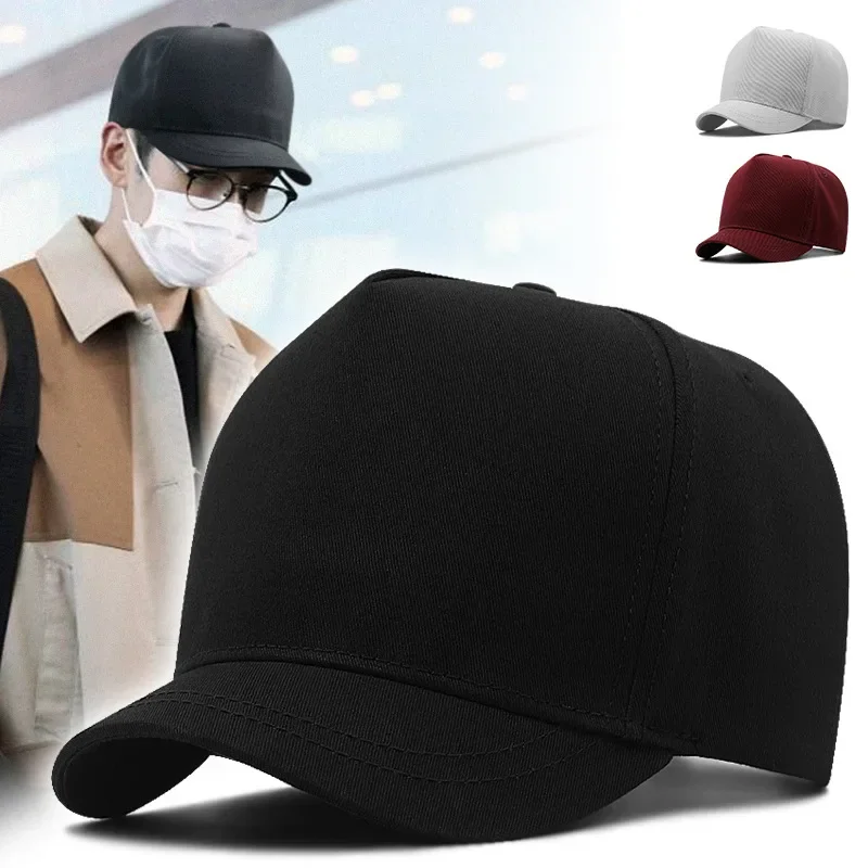 

Oohmy Baseball Cap for Big Heads Oversize XXL Adjustable Dad Hats Short Bill 58-60cm 60-65cm Extra Large Low Profile Golf Hats