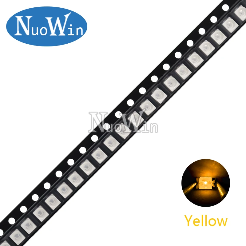 3528 1210 SMD LED 발광 다이오드, 화이트, 레드, 블루, 옐로우, 그린, 오렌지, 웜 화이트, 핑크, 퍼플, RGB, 100 개/로트