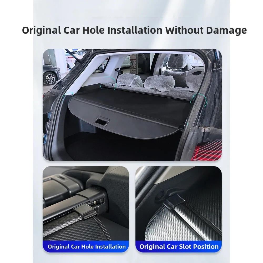 

Geely Starry L Rear Trunk Partition Curtain 24/25 Model Upade Modin Accories High-End Storage Box Car Accories