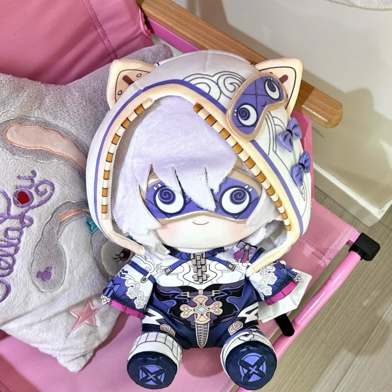 30CM Honkai Impact 3 Theresa Apocalypse Attribute Plush Doll Dress Up Cotton Dolls Ears Body Plushie Toys Cosplay Birthday Gift