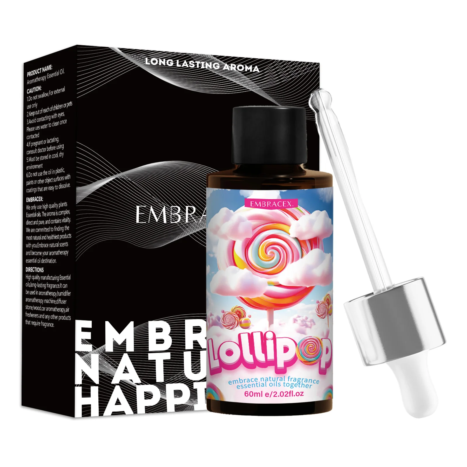 

60ml Lollipop Essential Oils Aromatherapy Essential Oils original imported perfumes