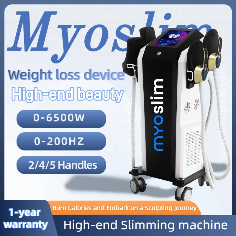 

New Myoslim EMS Body Sculpting Machine Fat Weight Loss Massager 15 Electromagnetic Sculpt Slimming Muscle Stimulation Device