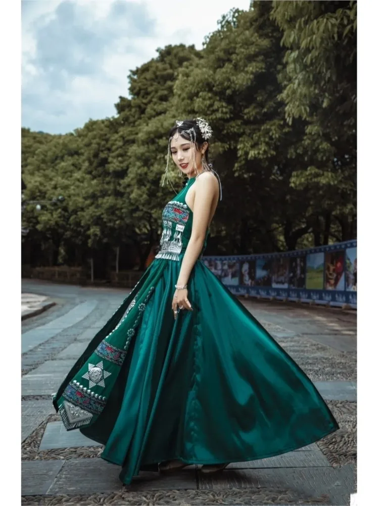 

New ethnic bellyband strapless performance costume and dress photography