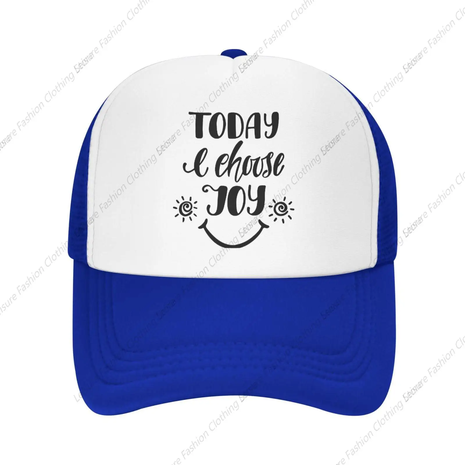 

Today I Choose Joy Hat Baseball Caps Fashion Cool Summer Sun Mesh Trucker Cap Adjustable